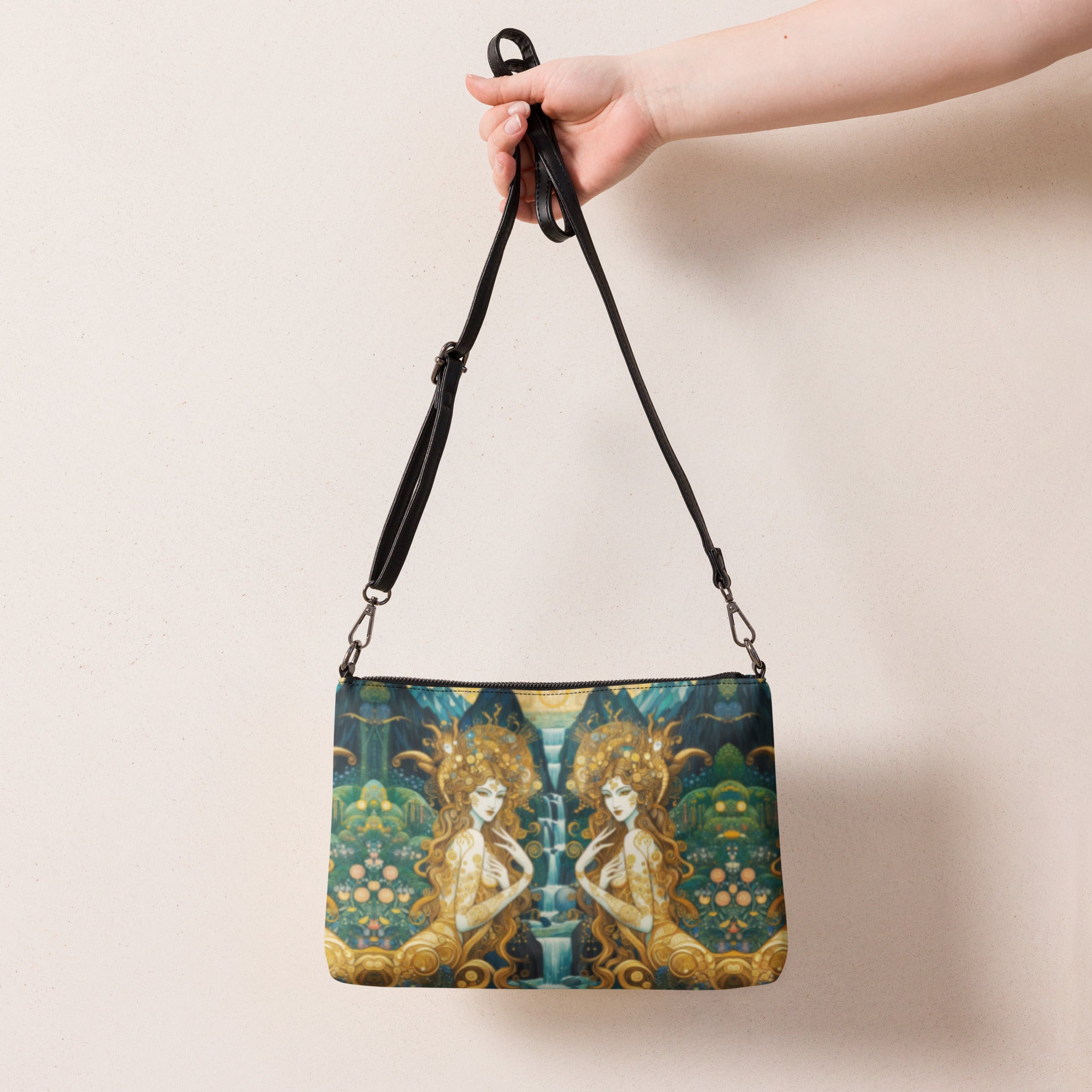 Water Nymphs Crossbody bag - Gregg Acini Adoree Designs - Handbag