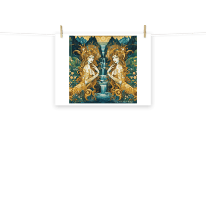 Water Nymphs Poster by Gregg Acini Adoree Designs - Gregg Acini Adoree Designs - Art