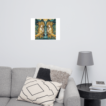Water Nymphs Poster by Gregg Acini Adoree Designs - Gregg Acini Adoree Designs - Art