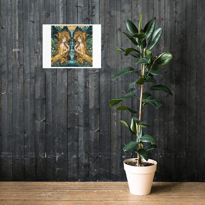 Water Nymphs Poster by Gregg Acini Adoree Designs - Gregg Acini Adoree Designs - Art