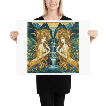 Water Nymphs Poster by Gregg Acini Adoree Designs - Gregg Acini Adoree Designs - Art