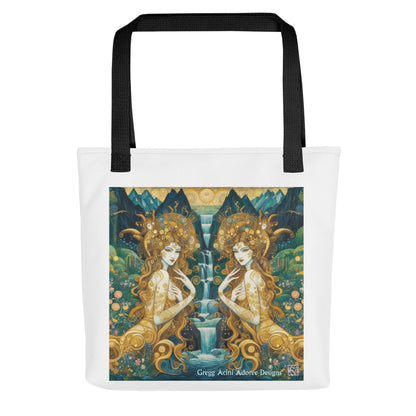 Water Nymphs Tote bag by Gregg Acini Adoree Designs - Gregg Acini Adoree Designs - Tote Bag