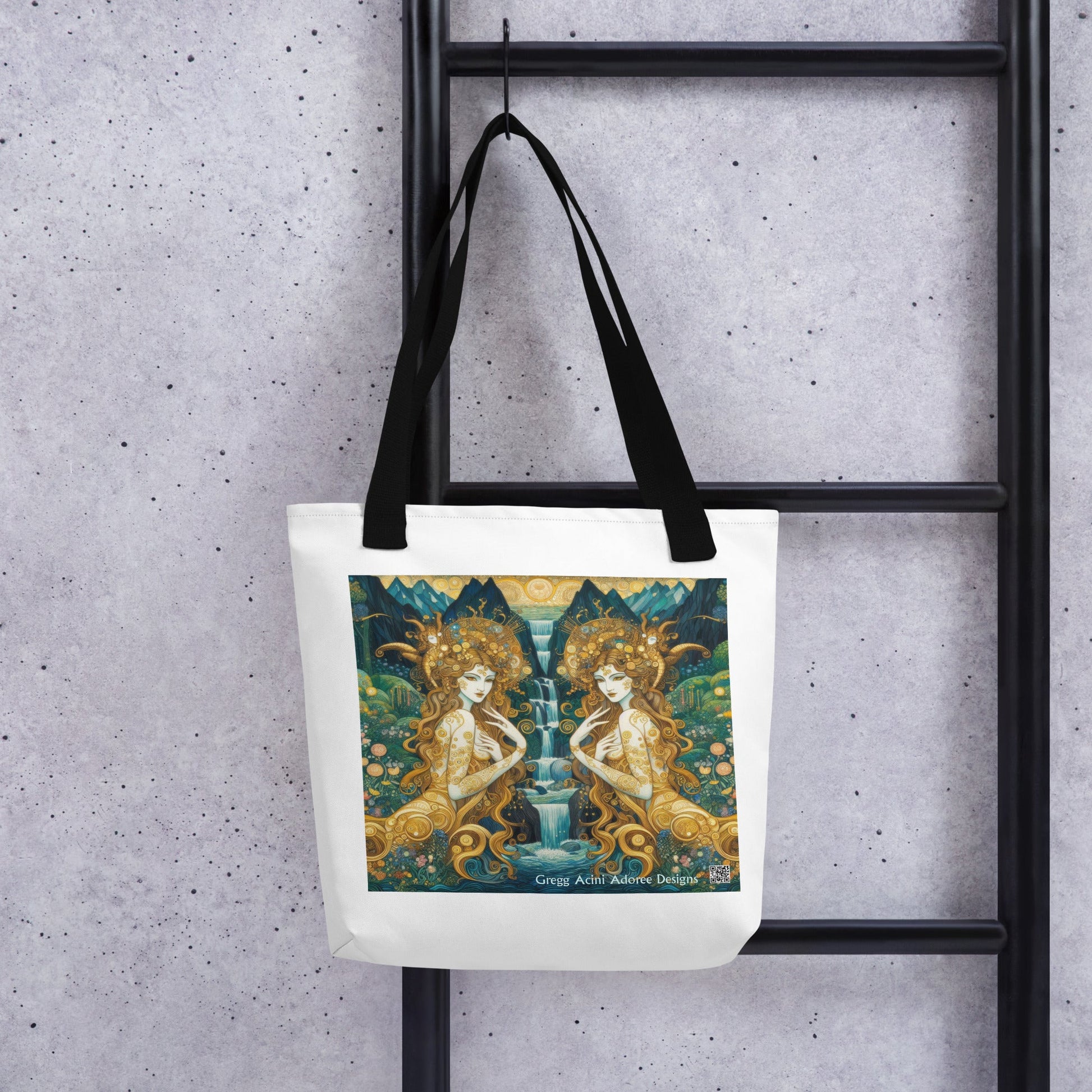 Water Nymphs Tote bag by Gregg Acini Adoree Designs - Gregg Acini Adoree Designs - Tote Bag