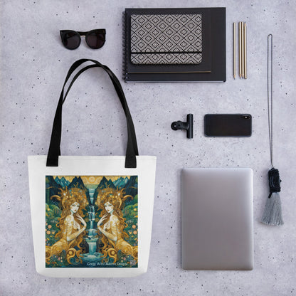 Water Nymphs Tote bag by Gregg Acini Adoree Designs - Gregg Acini Adoree Designs - Tote Bag