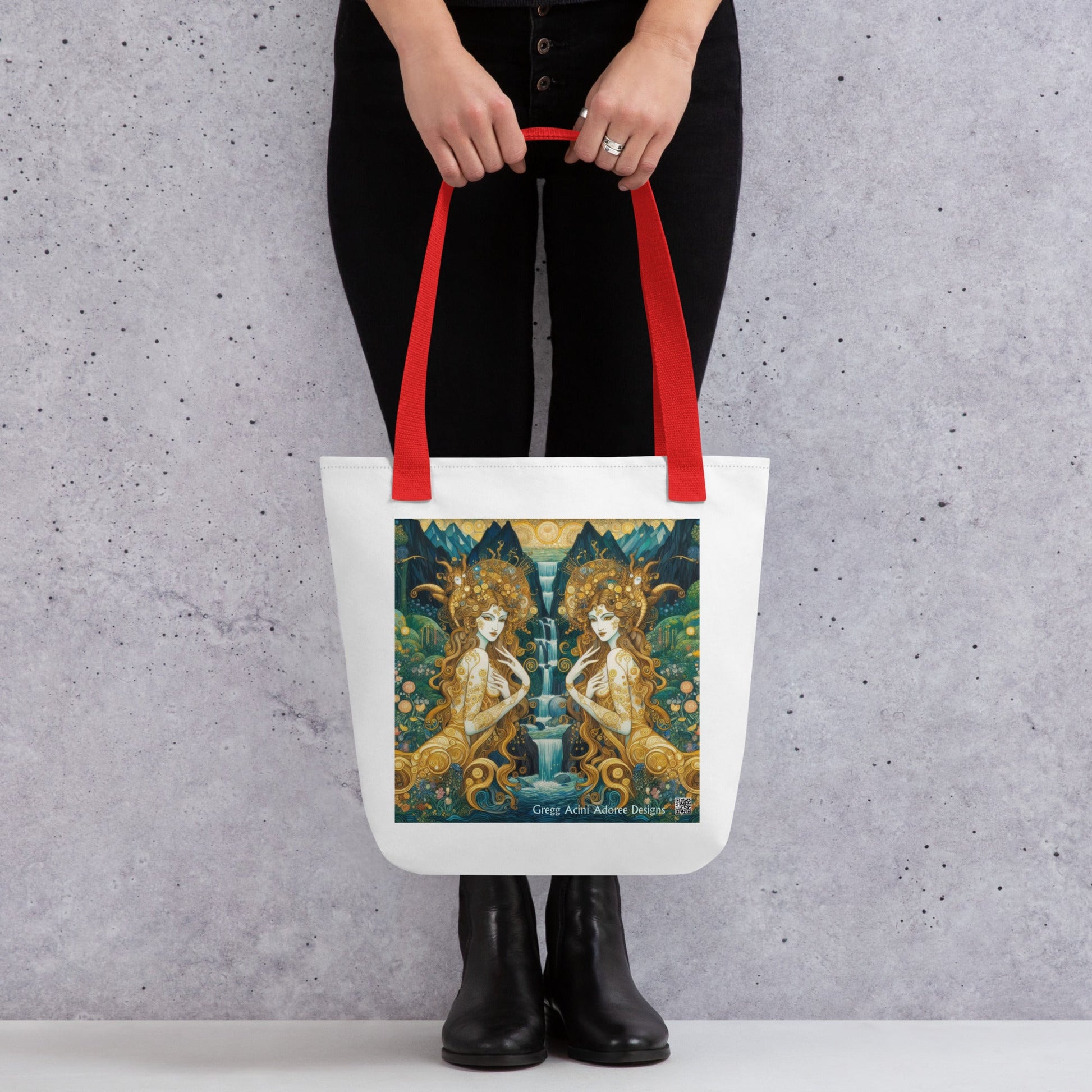 Water Nymphs Tote bag by Gregg Acini Adoree Designs - Gregg Acini Adoree Designs - Tote Bag