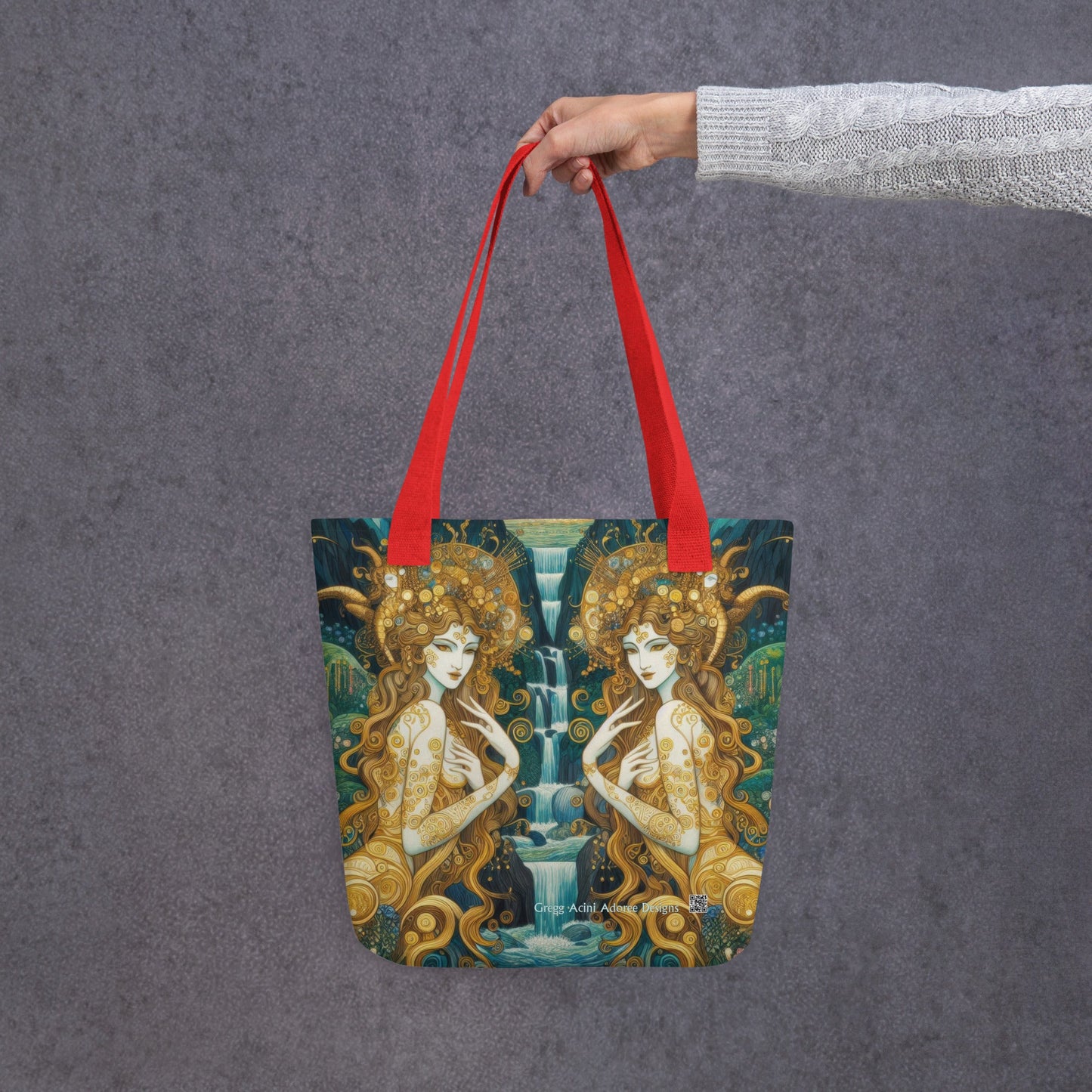 Water Nymphs Tote bag by Gregg Acini Adoree Designs - Gregg Acini Adoree Designs - Tote Bag