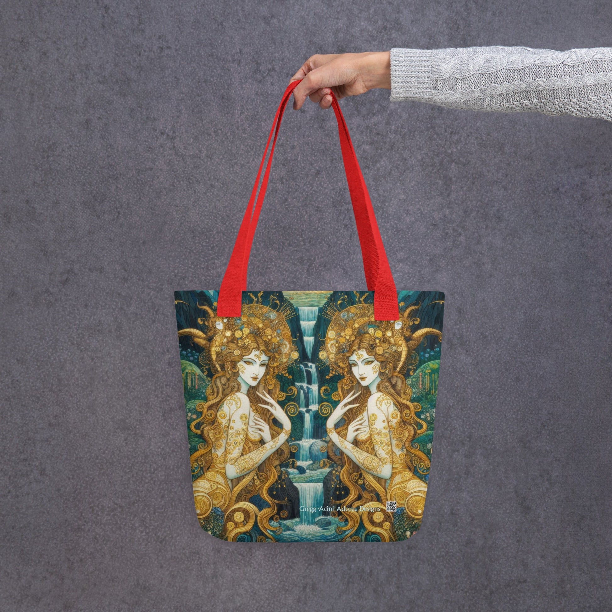 Water Nymphs Tote bag by Gregg Acini Adoree Designs - Gregg Acini Adoree Designs - Tote Bag