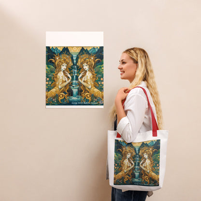 Water Nymphs Tote bag by Gregg Acini Adoree Designs - Gregg Acini Adoree Designs - Tote Bag