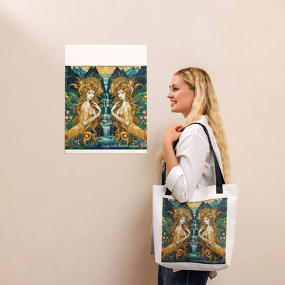 Water Nymphs Tote bag by Gregg Acini Adoree Designs - Gregg Acini Adoree Designs - Tote Bag
