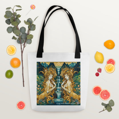 Water Nymphs Tote bag by Gregg Acini Adoree Designs - Gregg Acini Adoree Designs - Tote Bag