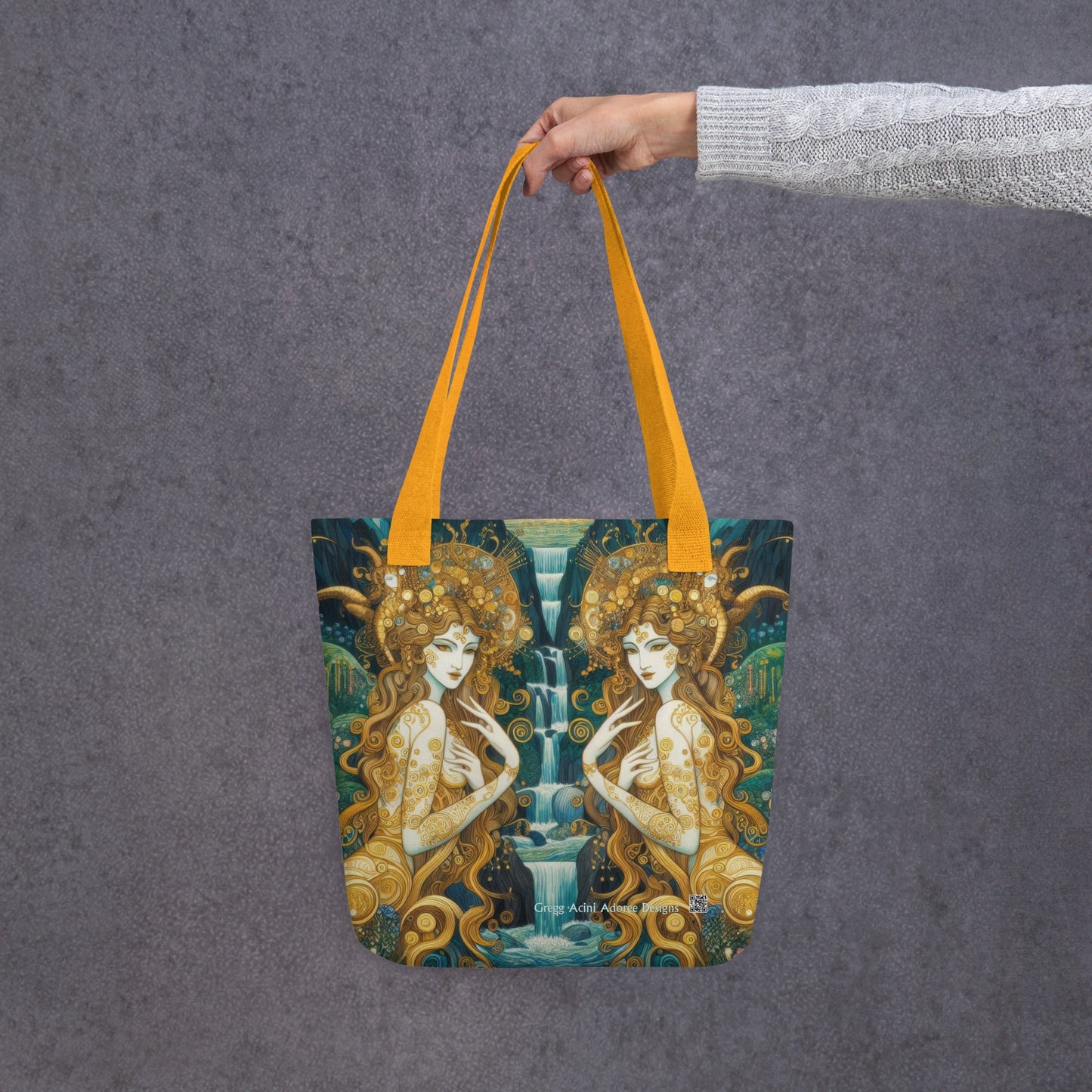 Water Nymphs Tote bag by Gregg Acini Adoree Designs - Gregg Acini Adoree Designs - Tote Bag