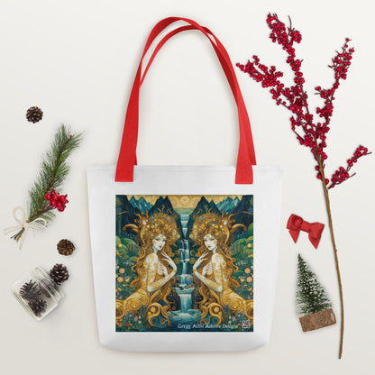 Water Nymphs Tote bag by Gregg Acini Adoree Designs - Gregg Acini Adoree Designs - Tote Bag