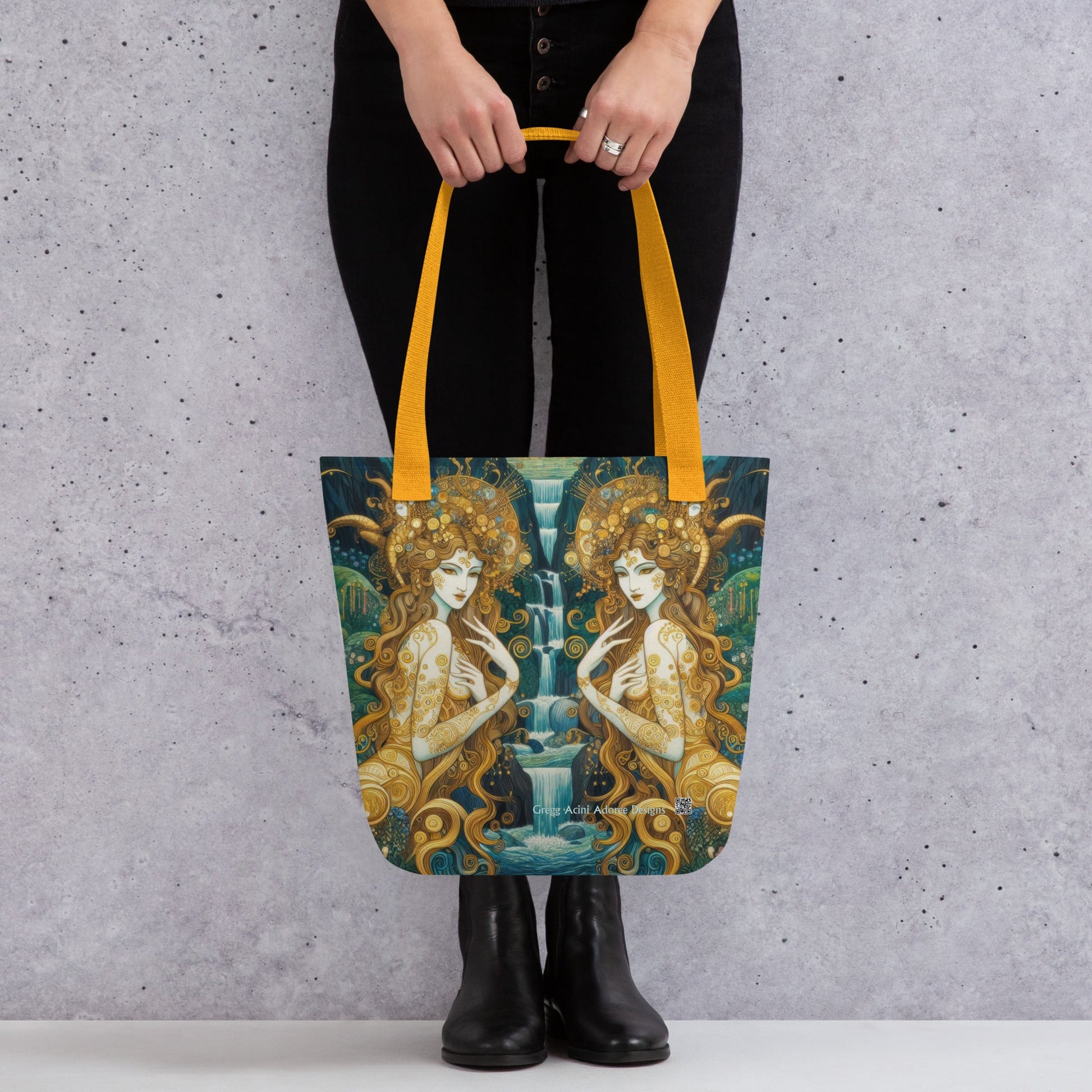 Water Nymphs Tote bag by Gregg Acini Adoree Designs - Gregg Acini Adoree Designs - Tote Bag