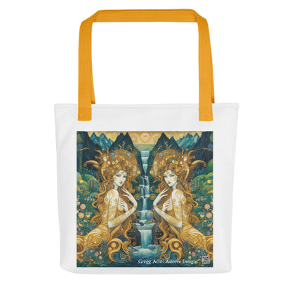 Water Nymphs Tote bag by Gregg Acini Adoree Designs - Gregg Acini Adoree Designs - Tote Bag