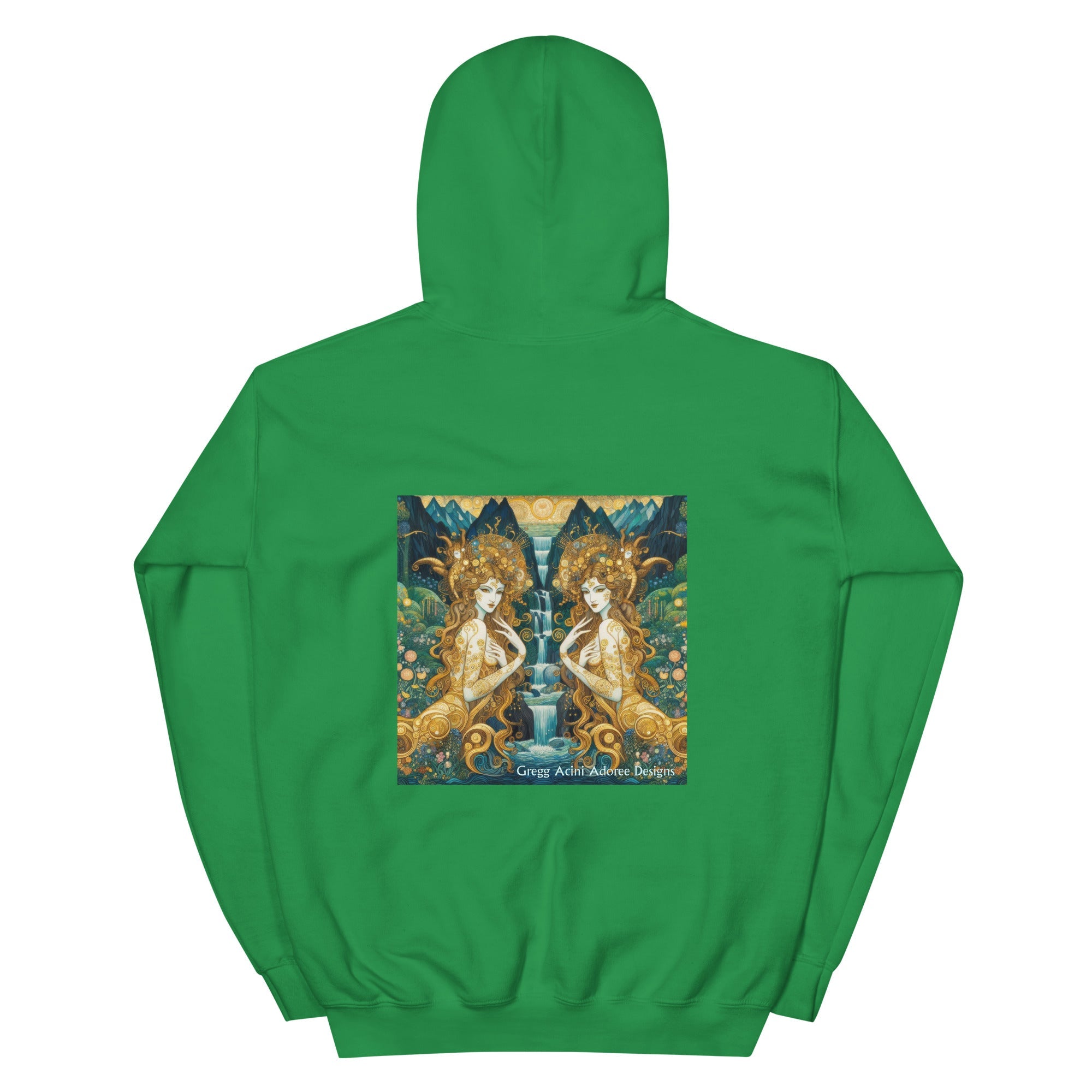 Water Nymphs Unisex Hoodie by Gregg Acini Adoree Designs - Gregg Acini Adoree Designs - Hoodie