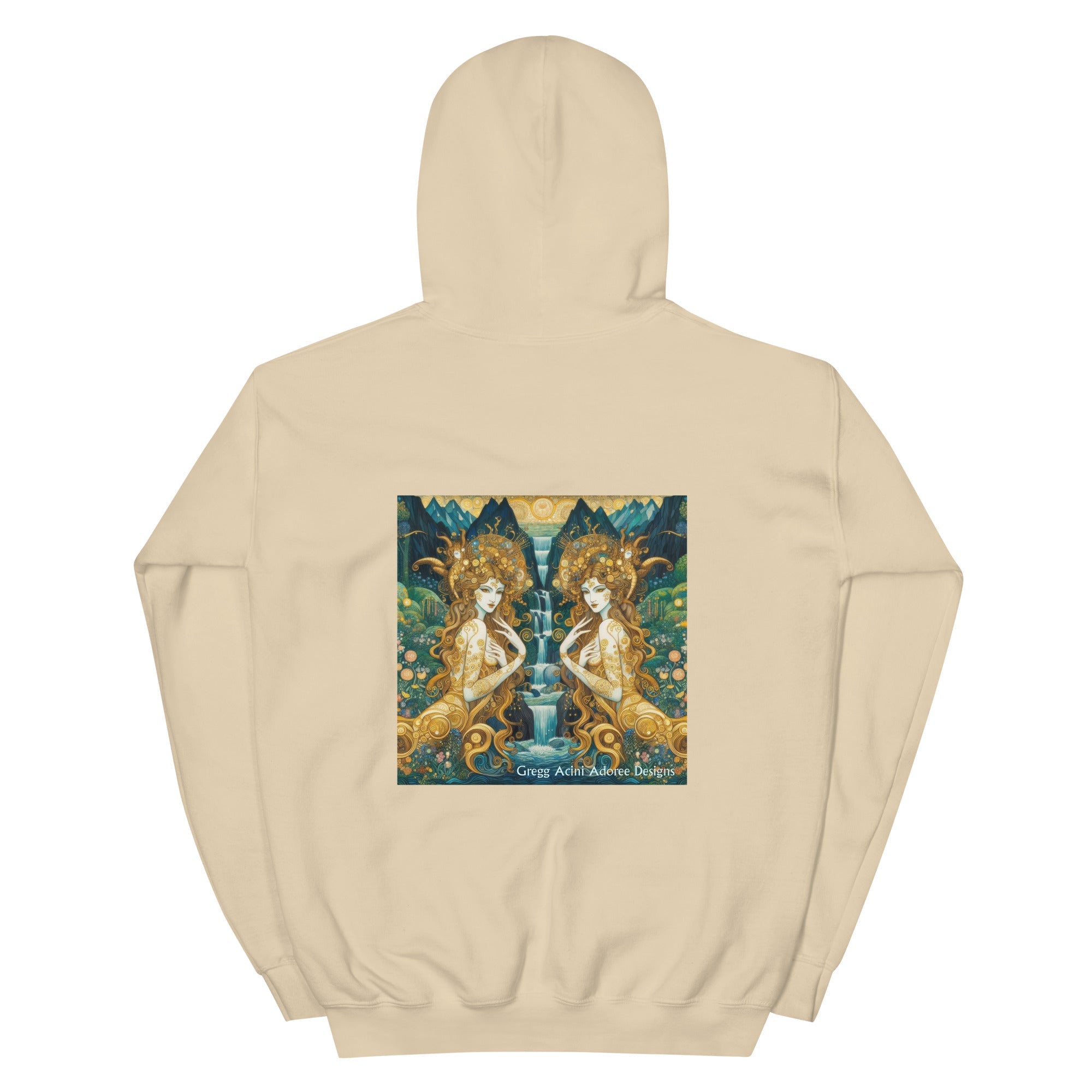 Water Nymphs Unisex Hoodie by Gregg Acini Adoree Designs - Gregg Acini Adoree Designs - Hoodie
