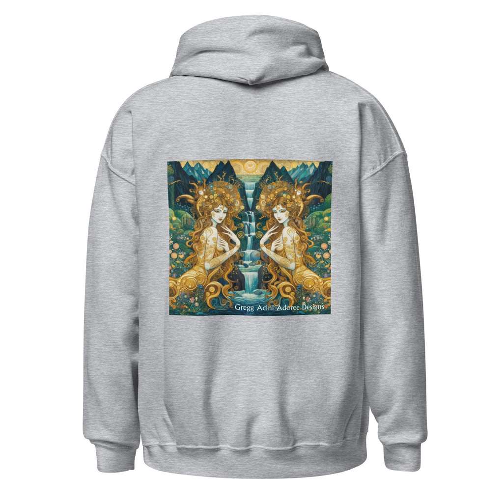 Water Nymphs Unisex Hoodie by Gregg Acini Adoree Designs - Gregg Acini Adoree Designs - Hoodie