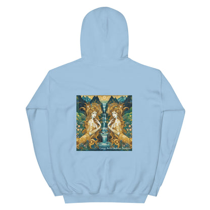 Water Nymphs Unisex Hoodie by Gregg Acini Adoree Designs - Gregg Acini Adoree Designs - Hoodie