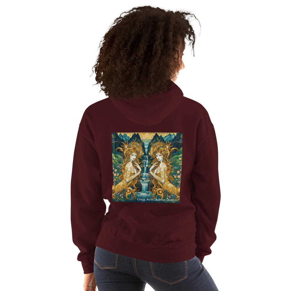 Water Nymphs Unisex Hoodie by Gregg Acini Adoree Designs - Gregg Acini Adoree Designs - Hoodie