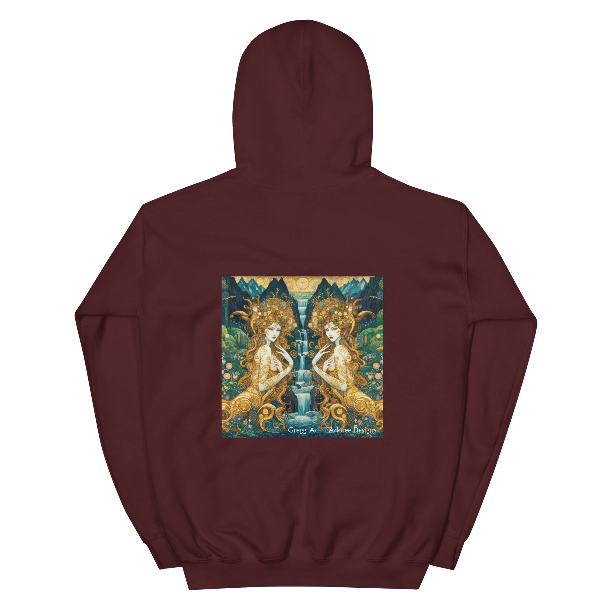 Water Nymphs Unisex Hoodie by Gregg Acini Adoree Designs - Gregg Acini Adoree Designs - Hoodie