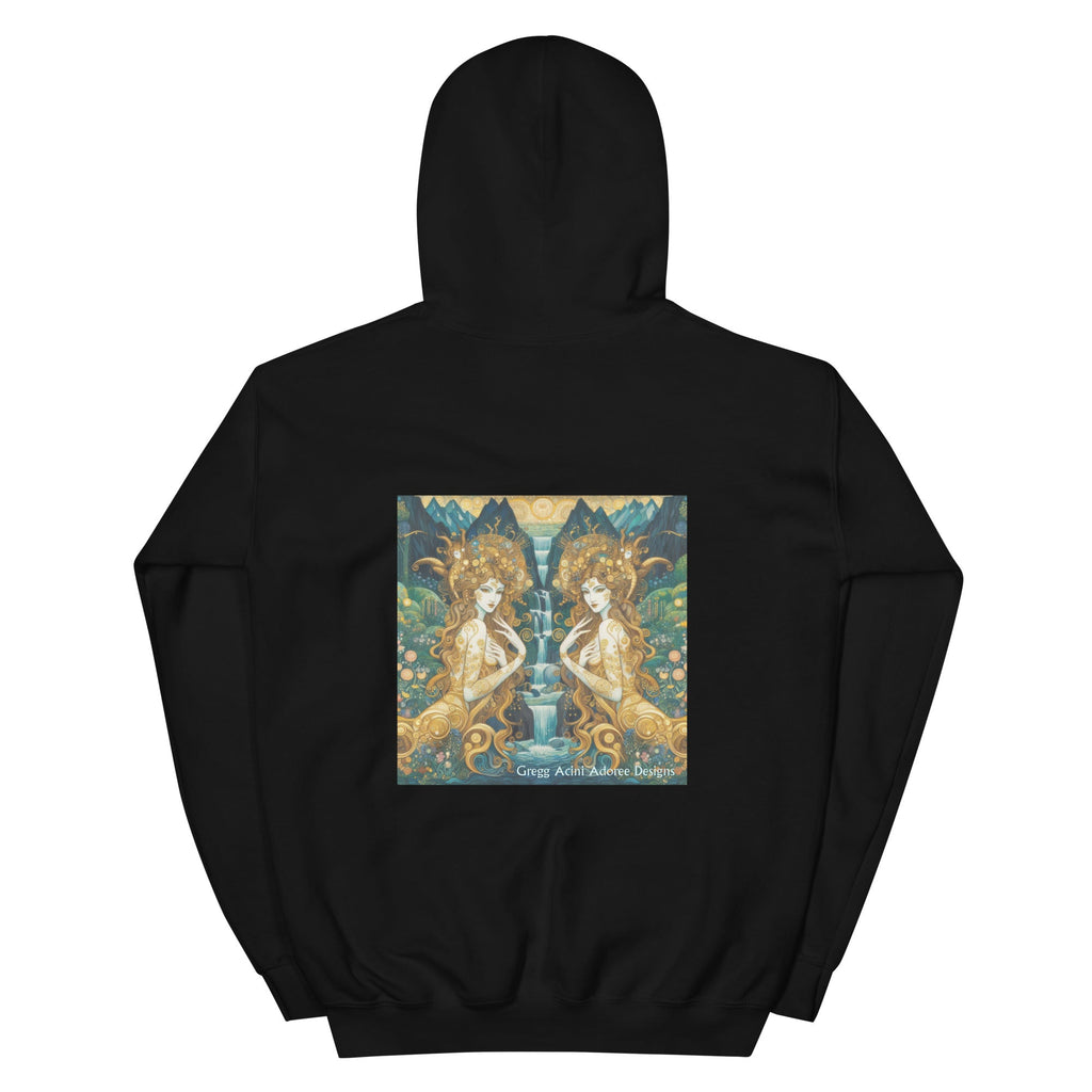 Water Nymphs Unisex Hoodie by Gregg Acini Adoree Designs - Gregg Acini Adoree Designs - Hoodie