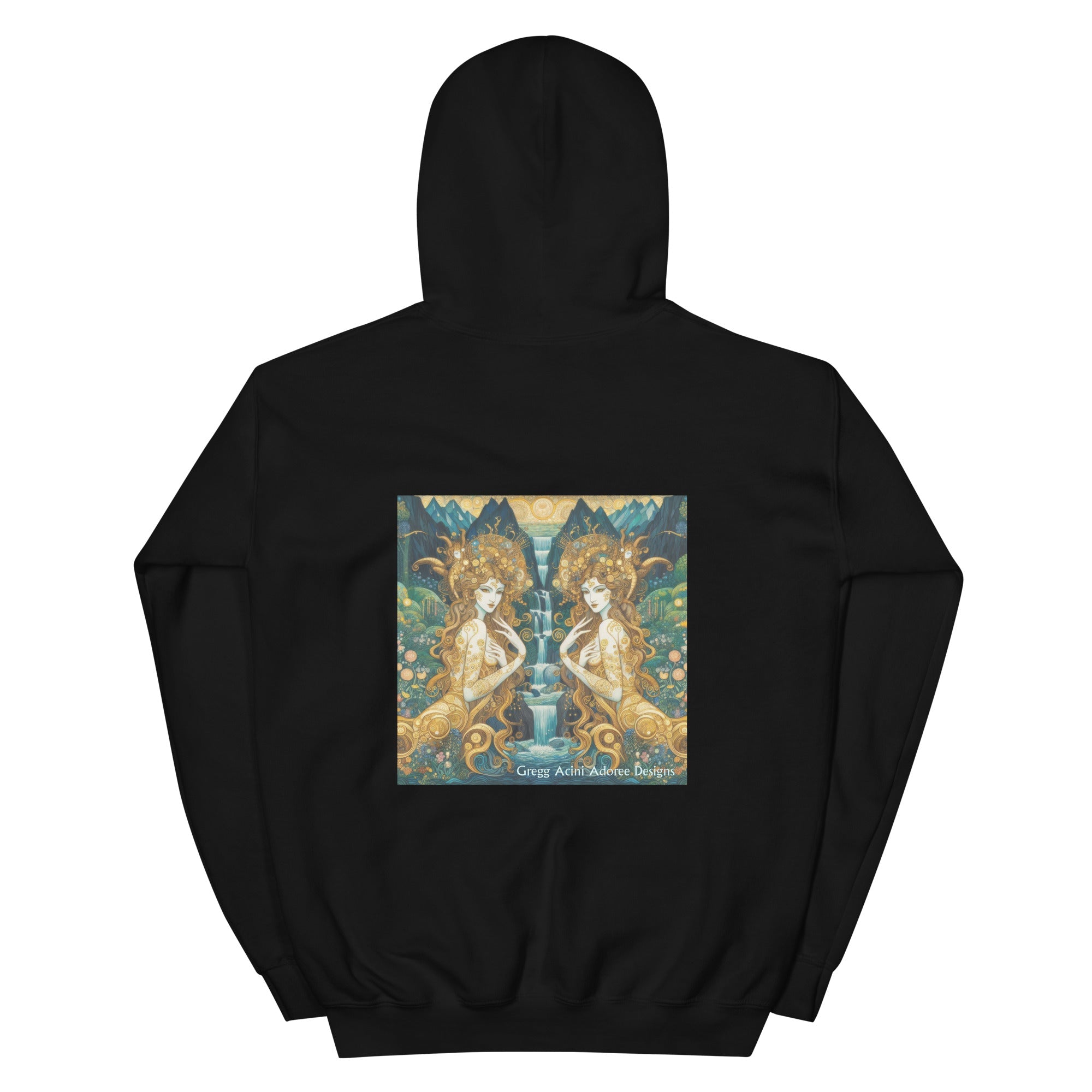 Water Nymphs Unisex Hoodie by Gregg Acini Adoree Designs - Gregg Acini Adoree Designs - Hoodie