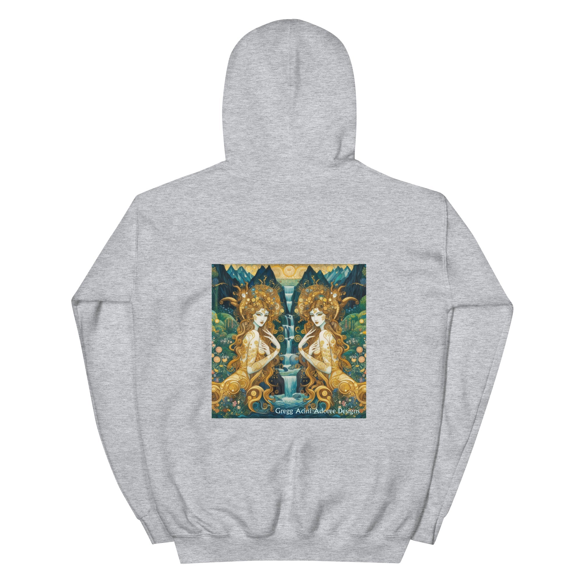 Water Nymphs Unisex Hoodie by Gregg Acini Adoree Designs - Gregg Acini Adoree Designs - Hoodie