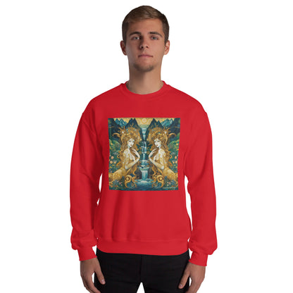 Water Nymphs Unisex Sweatshirt by Gregg Acini Adoree Designs - Gregg Acini Adoree Designs - Sweatshirt