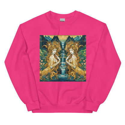 Water Nymphs Unisex Sweatshirt by Gregg Acini Adoree Designs - Gregg Acini Adoree Designs - Sweatshirt