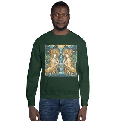 Water Nymphs Unisex Sweatshirt by Gregg Acini Adoree Designs - Gregg Acini Adoree Designs - Sweatshirt
