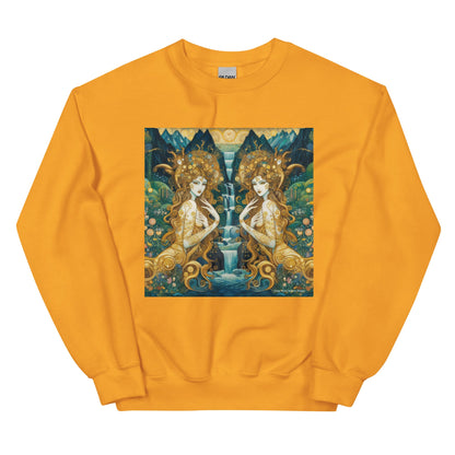 Water Nymphs Unisex Sweatshirt by Gregg Acini Adoree Designs - Gregg Acini Adoree Designs - Sweatshirt
