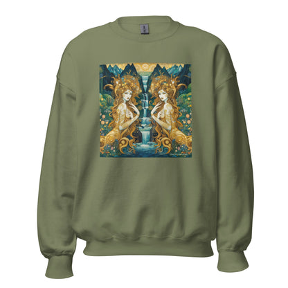 Water Nymphs Unisex Sweatshirt by Gregg Acini Adoree Designs - Gregg Acini Adoree Designs - Sweatshirt