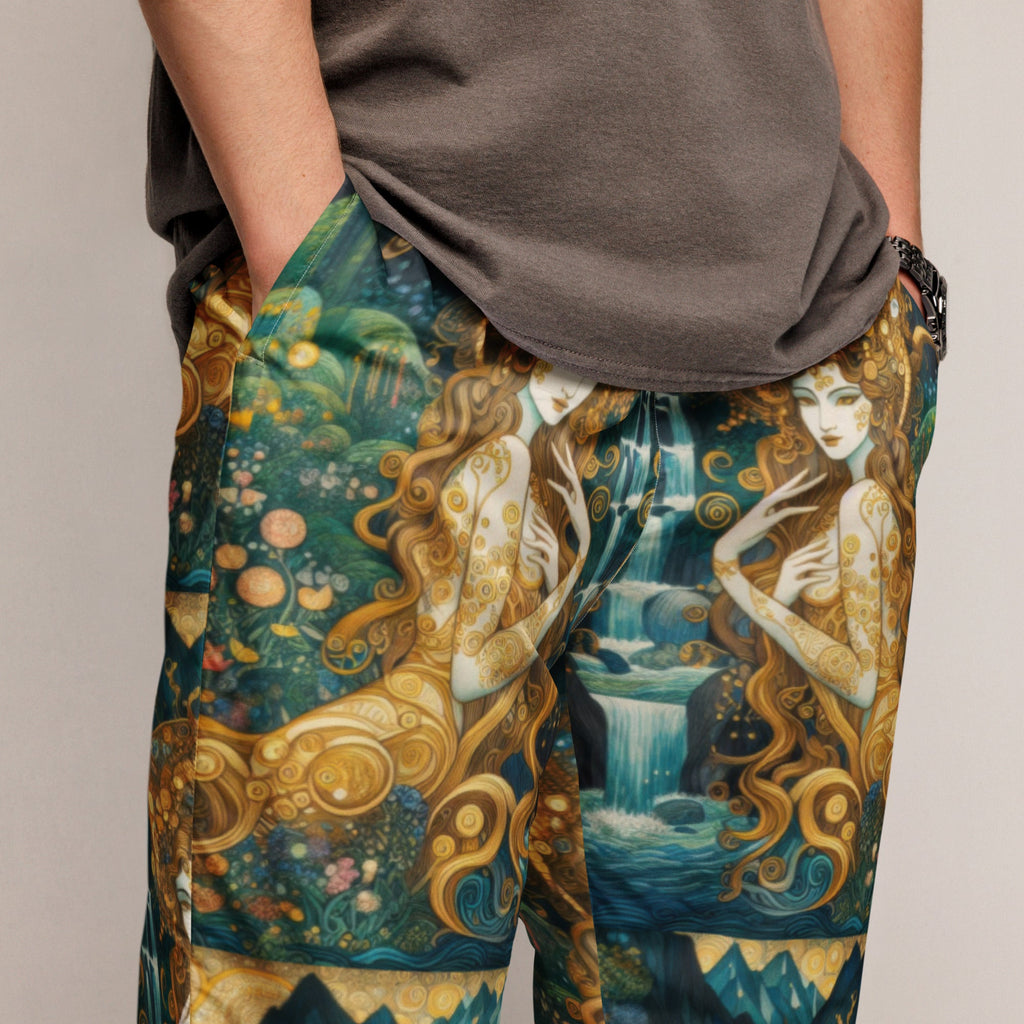 Water Nymphs Unisex track pants - Gregg Acini Adoree Designs - Track Pants