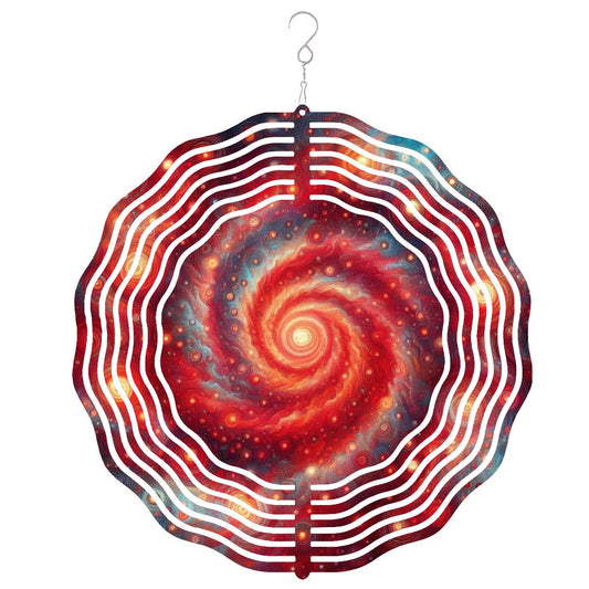 Wind Spinner 3D Metal Hanging Ornament (Made in USA) - Gregg Acini Adoree Designs - Garden Decor