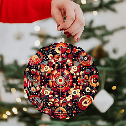 Wind Spinner 3D Metal Hanging Ornament (Made in USA) - Gregg Acini Adoree Designs - Garden Decor