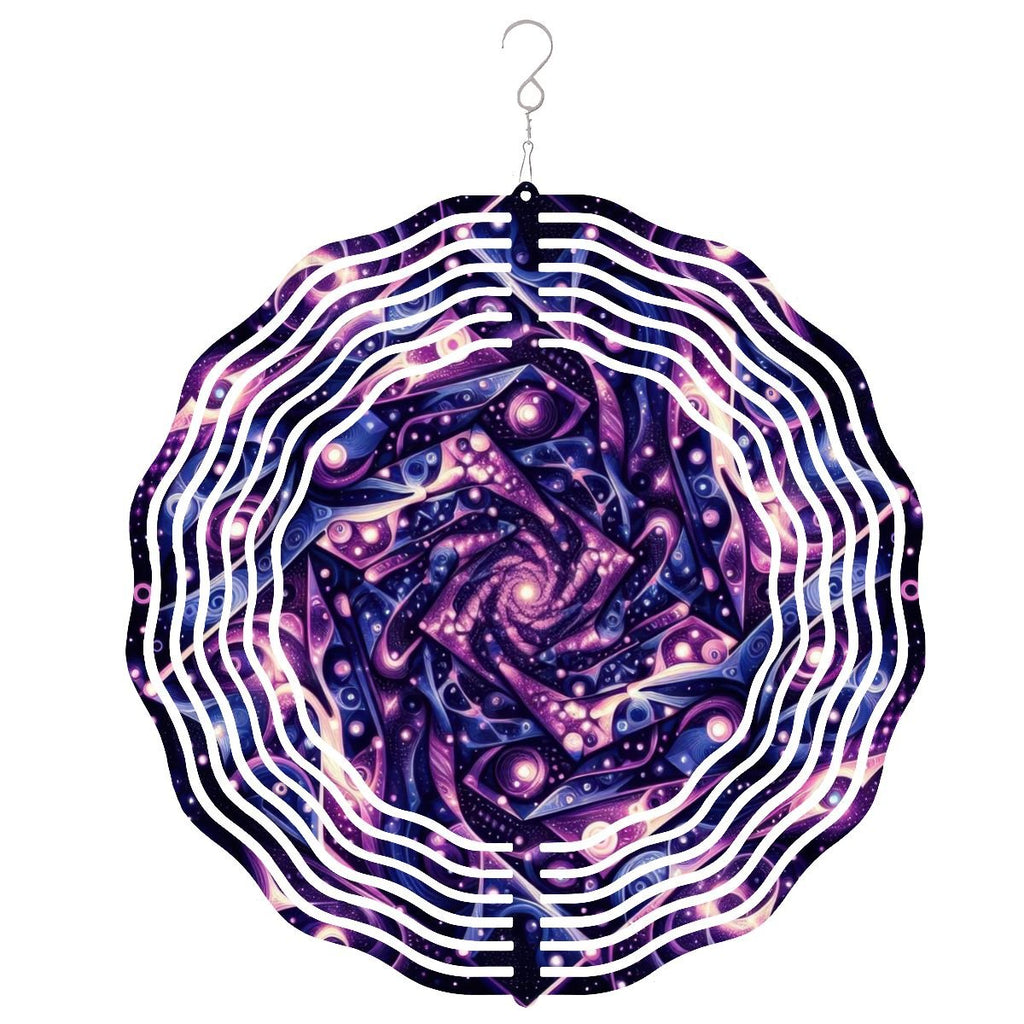Wind Spinner 3D Metal Hanging Ornament (Made in USA) - Gregg Acini Adoree Designs - Garden Decor