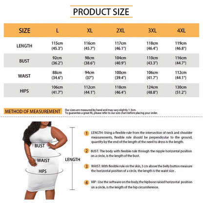 Women's Plus Size Sleeveless Dress - Gregg Acini Adoree Designs - Dress