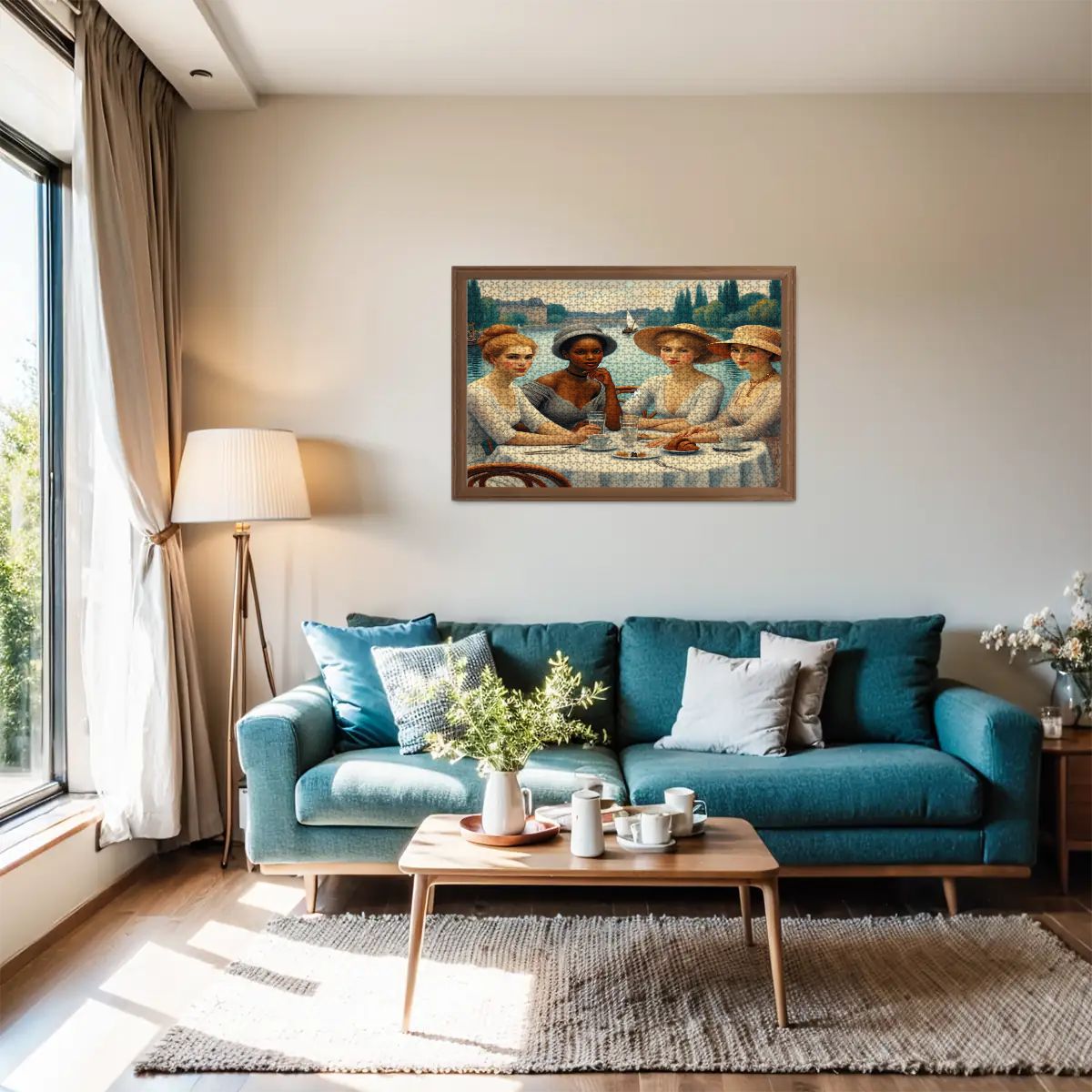 Wooden Jigsaw Puzzles 1000 pcs - Gregg Acini Adoree Designs - Jigsaw Puzzle