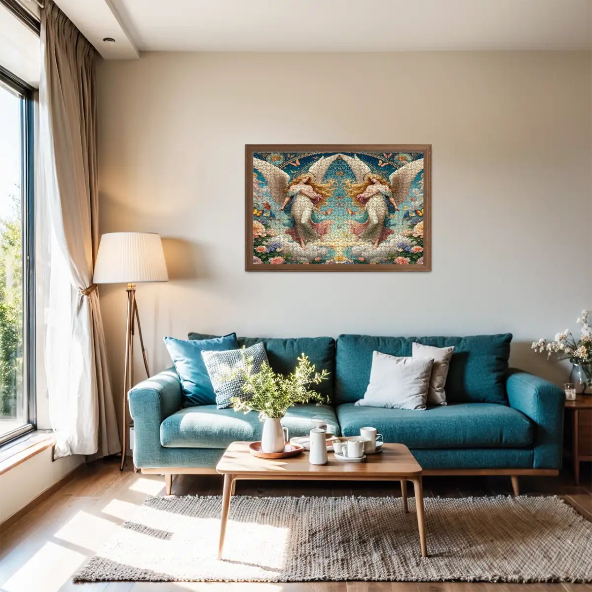 Wooden Jigsaw Puzzles 1000 pcs - Gregg Acini Adoree Designs - Jigsaw Puzzle