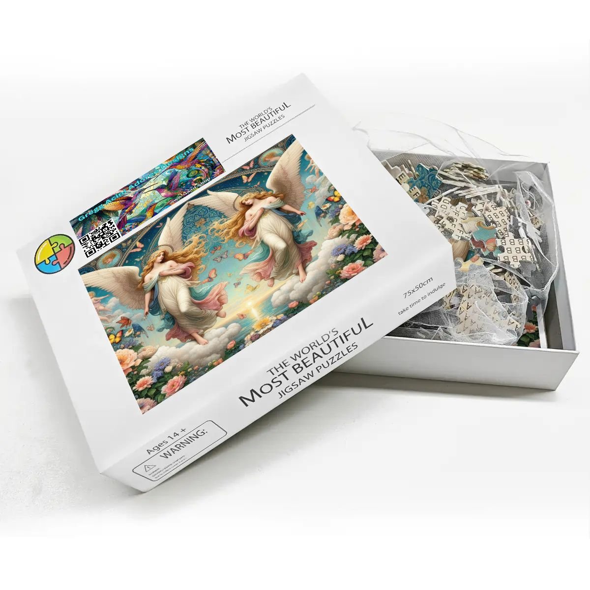 Wooden Jigsaw Puzzles 1000 pcs - Gregg Acini Adoree Designs - Jigsaw Puzzle