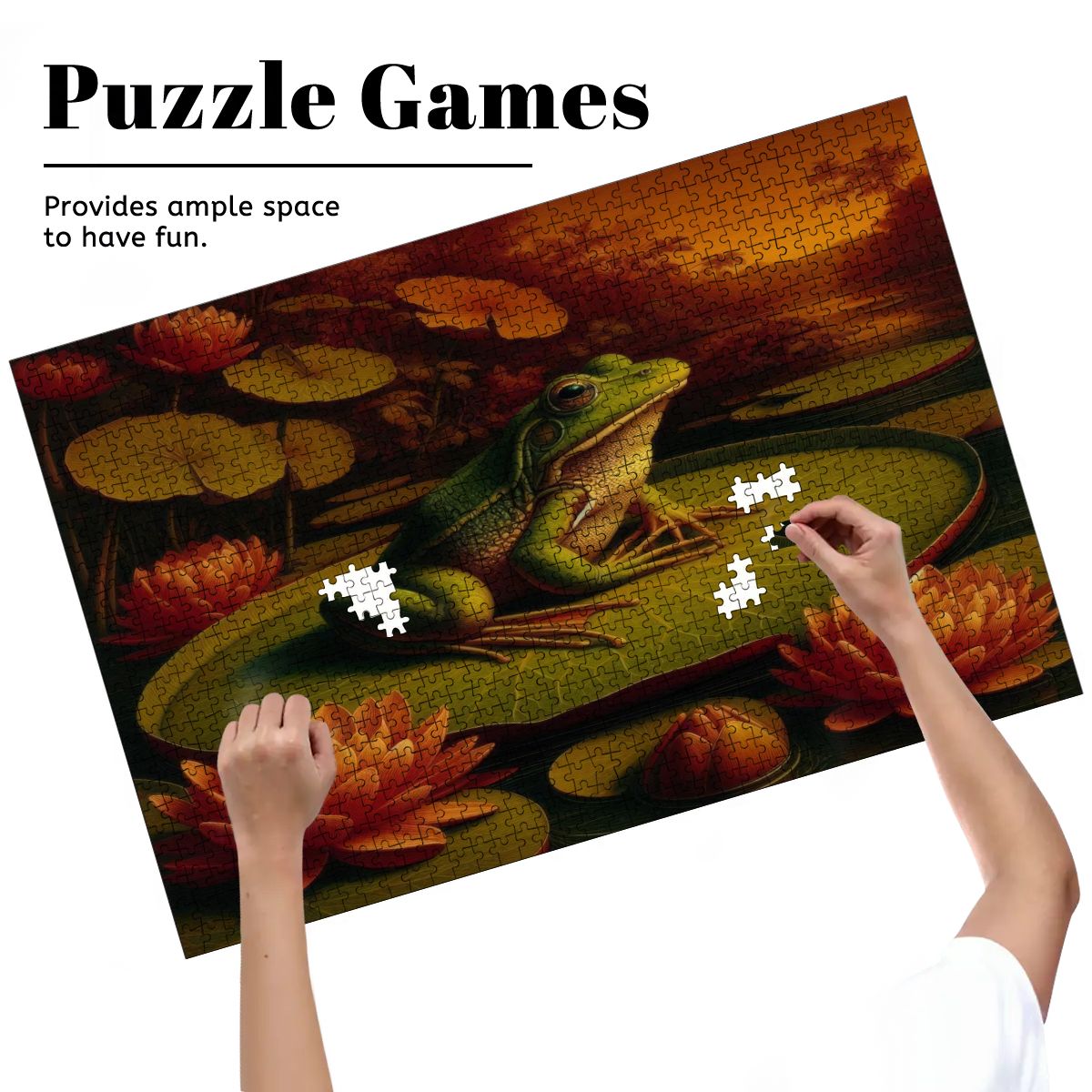 Wooden Jigsaw Puzzles 1000 pcs - Gregg Acini Adoree Designs - Jigsaw Puzzle