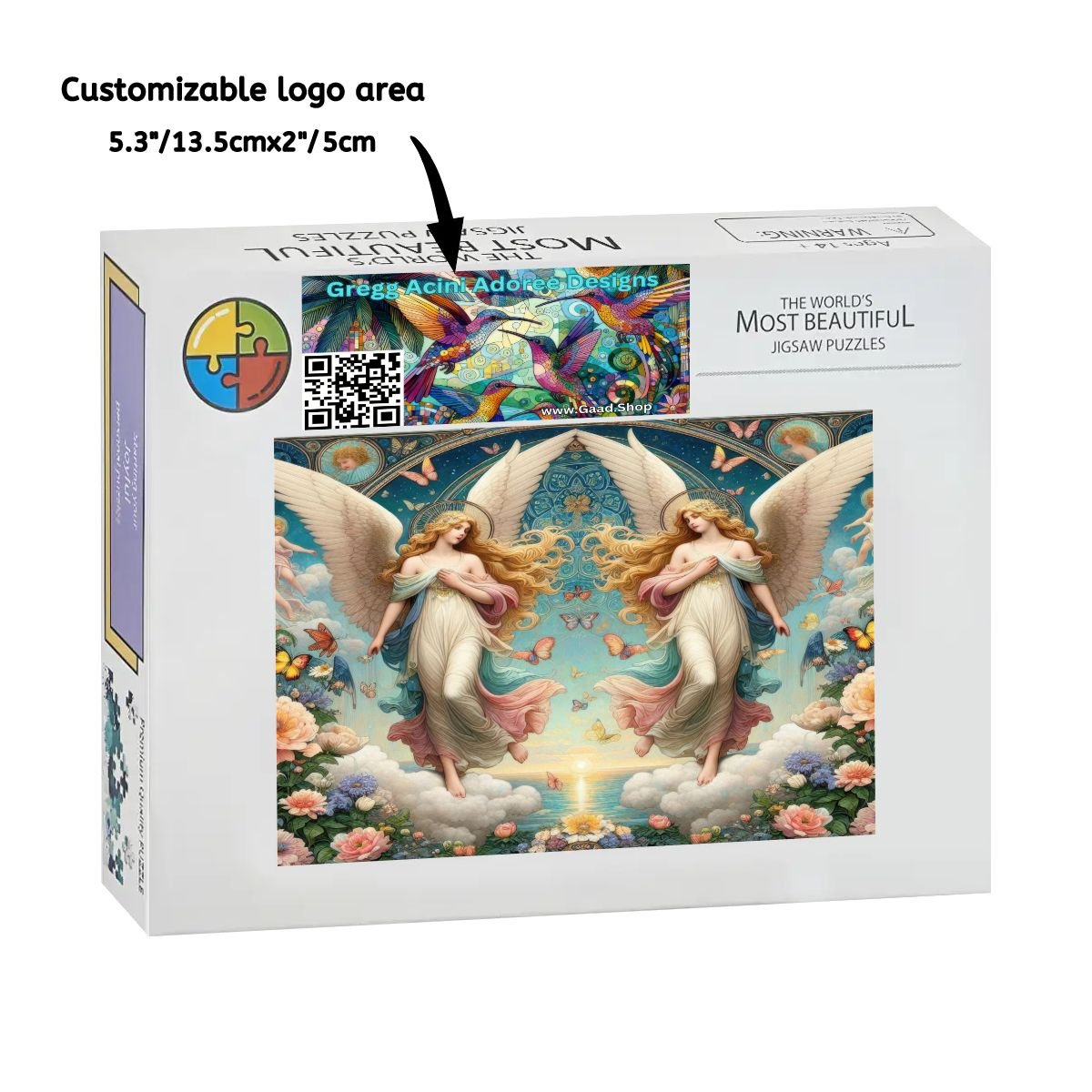 Wooden Jigsaw Puzzles 1000 pcs - Gregg Acini Adoree Designs - Jigsaw Puzzle