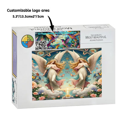 Wooden Jigsaw Puzzles 1000 pcs - Gregg Acini Adoree Designs - Jigsaw Puzzle