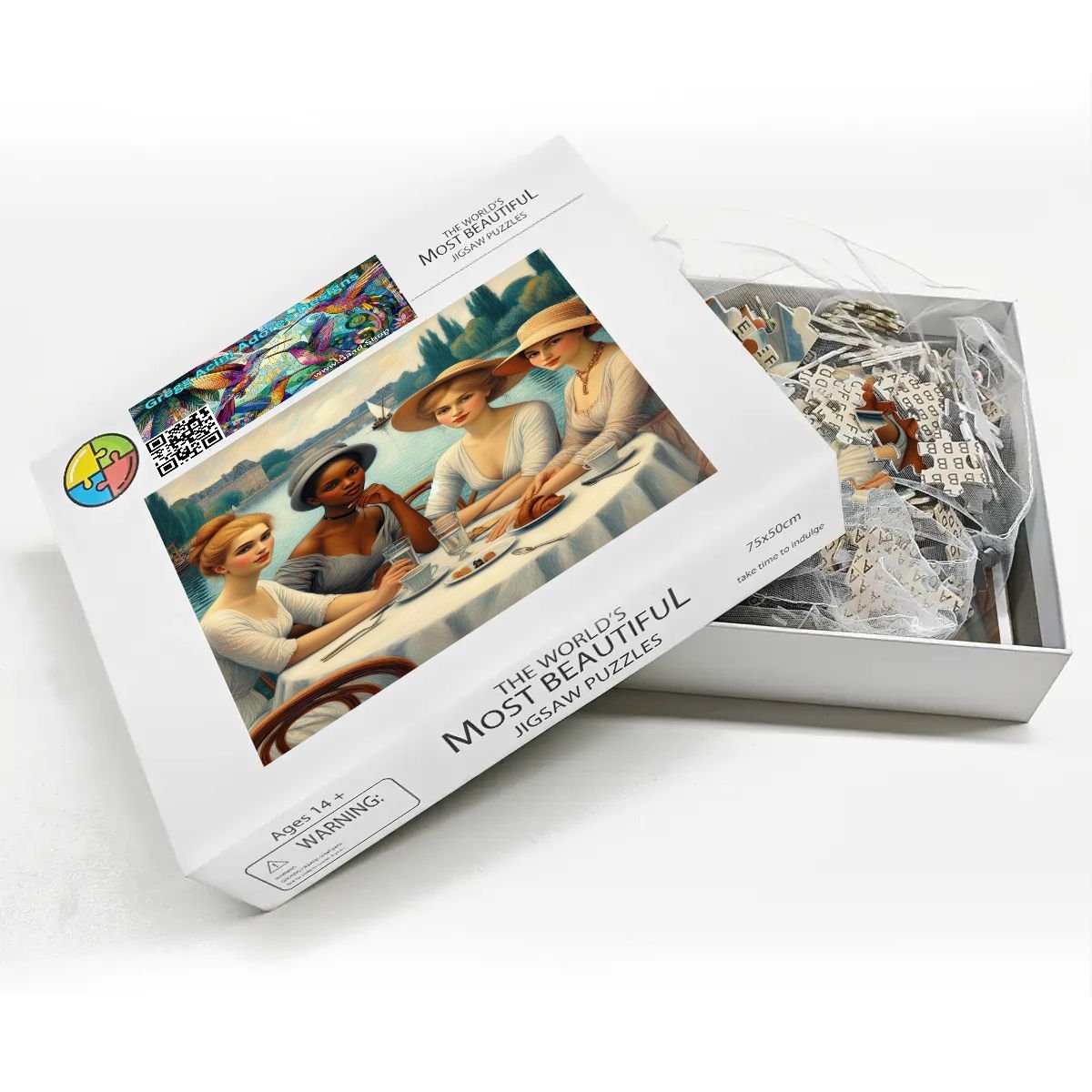 Wooden Jigsaw Puzzles 1000 pcs - Gregg Acini Adoree Designs - Jigsaw Puzzle