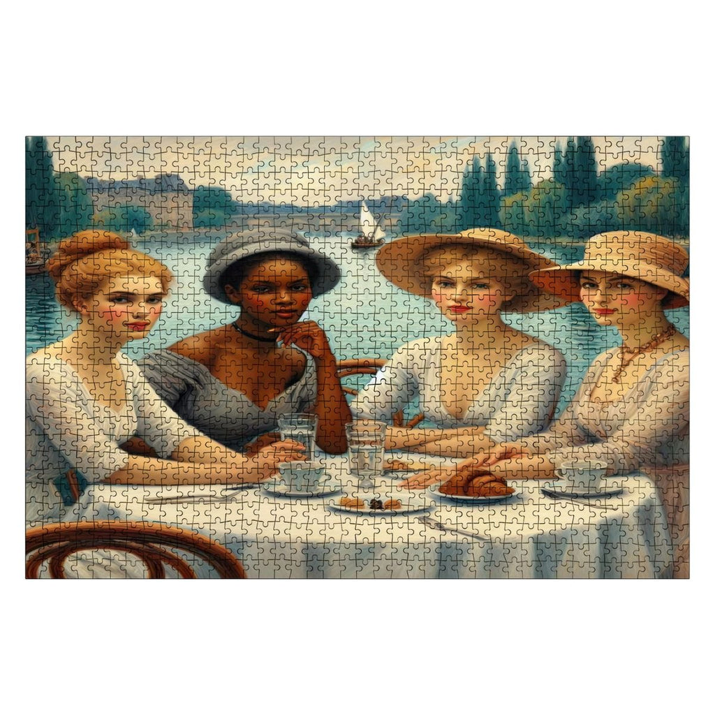 Wooden Jigsaw Puzzles 1000 pcs - Gregg Acini Adoree Designs - Jigsaw Puzzle