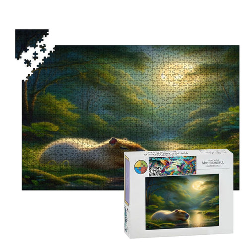 Wooden Jigsaw Puzzles 1000 pcs - Gregg Acini Adoree Designs - Jigsaw Puzzle