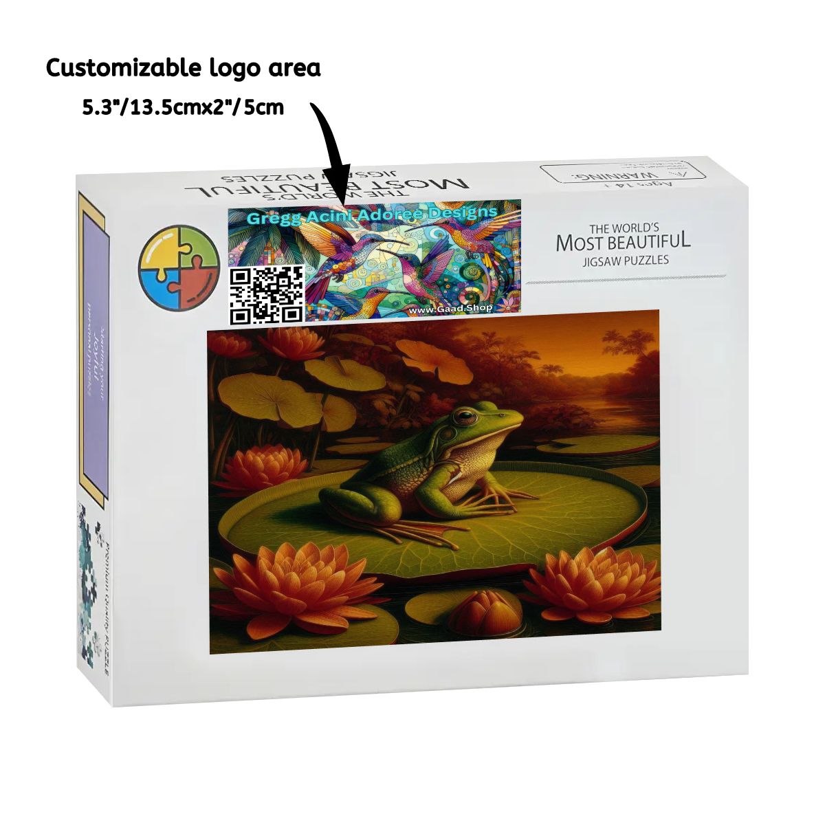 Wooden Jigsaw Puzzles 1000 pcs - Gregg Acini Adoree Designs - Jigsaw Puzzle