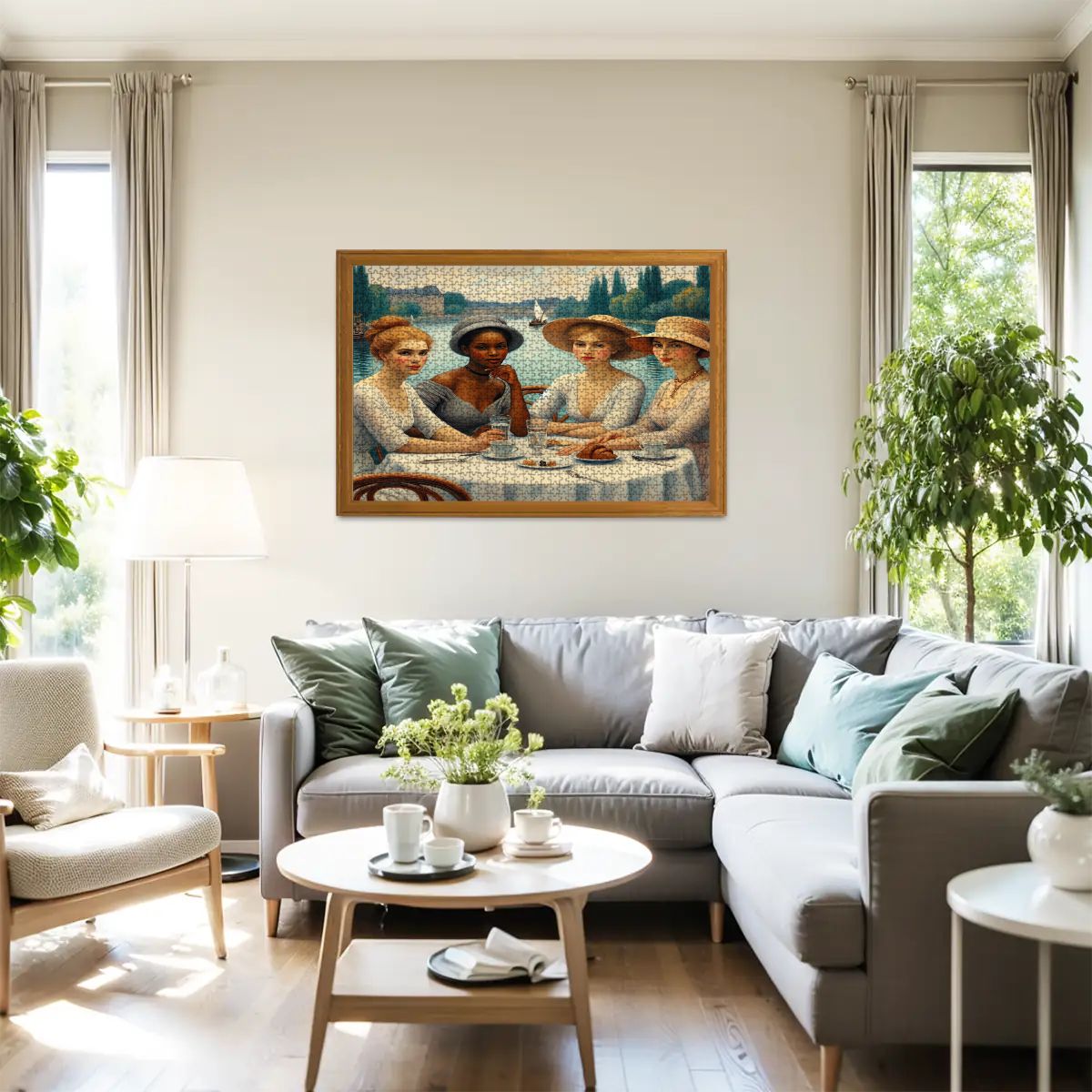 Wooden Jigsaw Puzzles 1000 pcs - Gregg Acini Adoree Designs - Jigsaw Puzzle