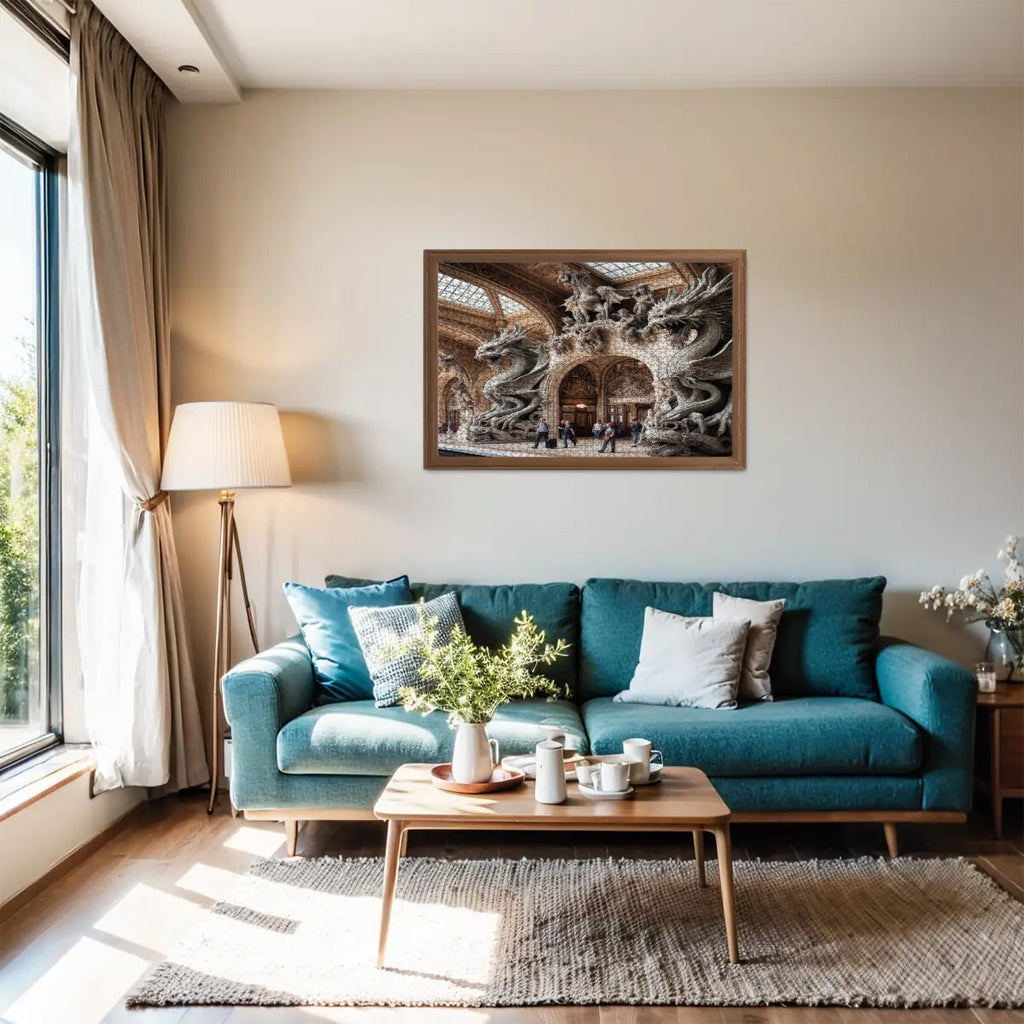 Wooden Jigsaw Puzzles 1000 pcs (Horizontal) - Gregg Acini Adoree Designs - Jigsaw Puzzle