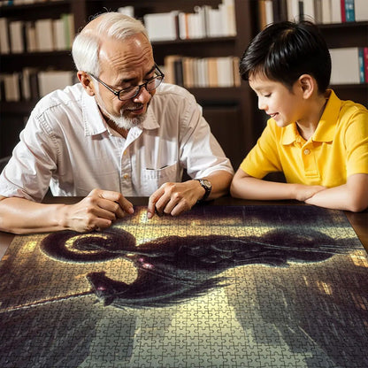 Wooden Jigsaw Puzzles 1000 pcs (Horizontal) - Gregg Acini Adoree Designs - Jigsaw Puzzle